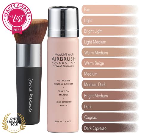 Magical minerals airbrush foundation nearby